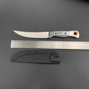 Benchmade stera rnela <span class=keywords><strong>G10</strong></span> xử lý 4cr14 thép không gỉ cố định lưỡi dao với độ cứng cao DIY ngoài trời công nghiệp cắm trại sử dụng - Product Image 6