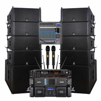 Système de haut-parleurs passifs Big Power Waterproof TW-10 à ligne acoustique simple de 10 pouces pour concerts en intérieur et en extérieur, scène et éclairage