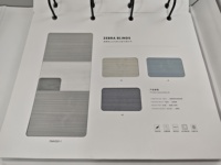 Persianas Enrollables Zebra Motorizadas Inteligentes YCSP de Alta Precisión, 100% Opacas, Impermeables, Automáticas para Oficina y Hotel, con Certificación CE
