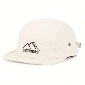 Logo personnalisé en gros Casquette de baseball à bords courts Casquette de camp printemps-été pour hommes - Product Image 6