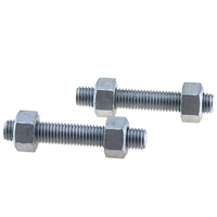 JINPENG High Quality Strength Customized Carbon Steel Bolt Threaded Rod Bar Tie Rod Stud for Building