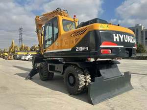 Oferta Especial: Excavadora de Ruedas Hyundai 210W-9, Fabricada en Corea del Sur, Motor Principal PLC, Excavadora de Ruedas Hyundai - Product Image 2