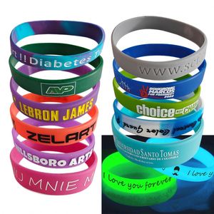 Pulsera, Pulsera de Moda, Pulsera Deportiva de Silicona con Logotipo para Publicidad, Pulsera de Silicona de Goma - Product Image 1