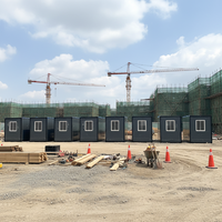 Maison préfabriquée pliable à montage rapide : Solution modulaire durable pour bureaux et logements d'urgence