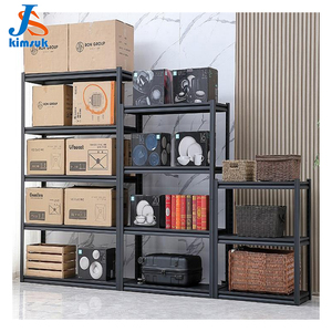 Estantería de almacenamiento sin tornillos de 5 niveles, estantes de garaje, Unidad de estantes de apilamiento - Product Image 1