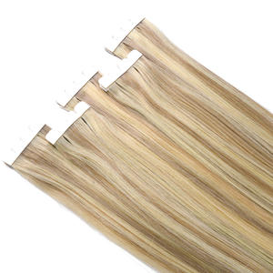 Extensiones de Cabello Humano Remy 100% de Doble Trama Ligera K.S WIGS, Sensación Suave, Color Mixto, Extensiones de Cabello con Mini-Tape de 12-28 Pulgadas - Product Image 5