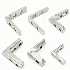 T-Nut Aluminium-Profil Innenwinkelverbinder L-Form 90 Grad Inneneckhalterung Hardware-Beschlag - Product Image 4