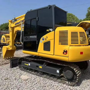 Excavadora Komatsu PC70-8 PC70 PC75 Usada con Pocas Horas de Uso, Excavadora Hidráulica de Orugas de 7 Toneladas, Pequeña Excavadora Komatsu en Venta - Product Image 2