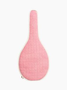 Estuche de Tenis Rosa de Tela de Rizo, Bolsa Deportiva para Raqueta de Tenis, Bádminton, con Correa para el Hombro - Product Image 2
