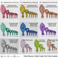 Ballons Publicitaires en Latex Biodégradable 2026 – Vente en Gros – Couleurs Métalliques et Chrome – Fabricant de Ballons