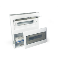 Tableau de distribution principal à deux étages, 28 voies, en métal, protection IP30, 220V-380V, prix d'usine, réduction pour usage domestique/hôtelier/bureau