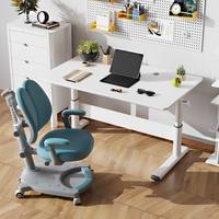 Cadre de bureau électrique moderne à hauteur réglable, à montage rapide, avec double moteur et conception à trois étages, pour immeuble de bureaux