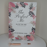 Carnet de planification et journal intime personnalisé en cuir PU avec reliure spirale double pour la gestion de soi