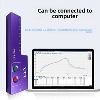 TTJ Furnace Temperature Instrument for Reflow/Wave/Special Soldering with 10 kW Power 110 V Customizable Temperature Curve