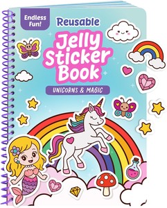 Custom Sticker <strong>Book</strong> 50 Reusable Stickers PP/Non-woven Fabric Girls Ages 3-5 <strong>Easter</strong> Basket Stuffers Gift Ideas No Mess Travel - Product Image 2