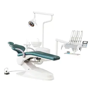 SAFETY economic dental chair cheap price high quality dentist dental chair unit with imported leather