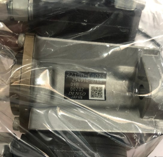 common rail pump 294050-0760 22100-E0025 diesel fuel injection pump 294050-0760 22100-E0025 294050-0761 294050-0762 294050-0763