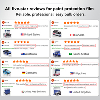 Film Pelindung Cat PPF Pre-cut untuk Tesla Model 3/Model Y, Film TPU Anti Gores, Film Pembungkus Mobil Transparan, Data Pemotongan Komputer