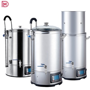 Equipo de microcervecería todo en uno, máquina de <span class=keywords><strong>cerveza</strong></span> artesanal, hervidor Homebrew, 40 litros - Product Image 2