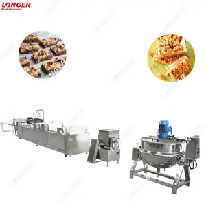 Excellent Quality Professional Granola Bar Production Line Cereal Bar Making Machine