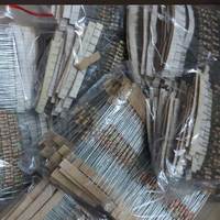 Kit d'assortiment de résistances à film de carbone 1/4W 5% (1-10M Ohm), 3120 pièces, 156 valeurs, composants électroniques