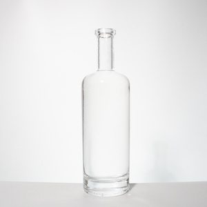 RSG Glasflaschen Recycelbar 200ml 375ml 500ml 700ml 750ml 1000ml Ovale Glasweinflaschen Wodka <span class=keywords><strong>Whisky</strong></span> Rum Korkverschluss - Product Image 6