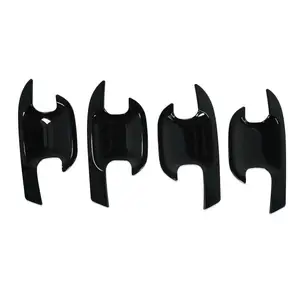 Black Door Handle Bowl Covers Protectors Suitable For Ford Ranger