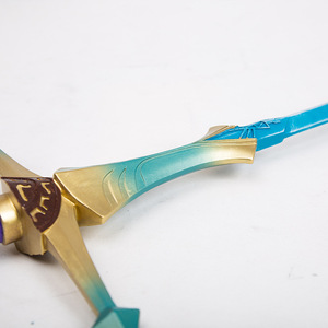 Legend Zelda Twilight Princess Cosplay Props 'Tears Kingdom' Master Sword Armor Metal tallado Comic Con Crafts Material de resina - Product Image 2