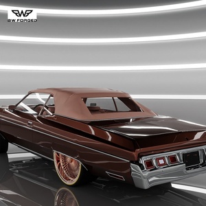 Cerchio a Raggi BW Custom Dayton Style in Oro Rosa Cromato, 20-28 Pollici, 5x120 5x127 5x139.7 per <span class=keywords><strong>Caprice</strong></span> Oldsmobile - Product Image 2