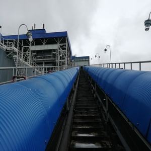 حزام ناقل غطاء نقل المطر واقي للشاحنة حزام تحميل غطاء ناقل من الفولاذ المقاوم للصدأ - Product Image 4