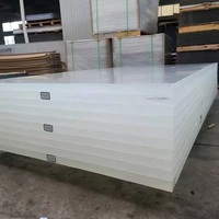 Plaque acrylique transparente sur mesure, épaisseurs 5 mm, 8 mm, 10 mm, 12 mm, 15 mm, pour l'exportation, avec surfaces protégées pour l'expédition et le stockage