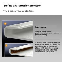 Boîtier de commande SUPCON JXF AE IP65 étanche à la poussière et à l'eau, en acier avec revêtement en poudre, à montage mural, pour instruments électroniques