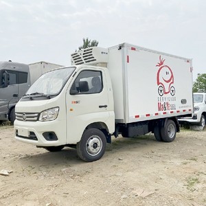 China Cheaper Price Foton 4X2 Manual New Diesel Weichai Engine Euro 2 <b>Mini</b> Refrigerated Truck for Sale - Product Image 1