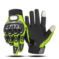 Gants de moto pour adultes, gants de protection pour la conduite sur route et les courses, à doigts entiers