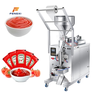 Machine d'emballage automatique de petits sachets de liquides FXA pour Ketchup, Sauce Satay, Sauce <span class=keywords><strong>Masala</strong></span>, Pâte de Curry, Pâte de Piment, et Sachets Stick - Product Image 1