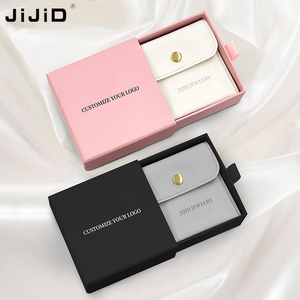 JiJiD Custom Printed Accessories <strong>Gift</strong> <strong>Box</strong> Drawer Necklace <strong>Earring</strong> Bracelet Ring Luxury Jewelry Packaging Small Jewelry <strong>Box</strong> - Product Image 1