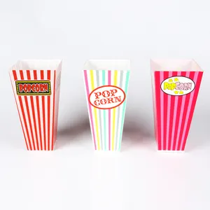 Tempat Popcorn Ember Plastik Dapat Dipakai Ulang untuk Film Night