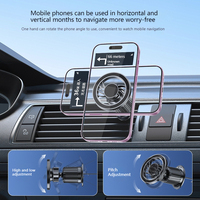 Support de téléphone pour voiture, support magnétique portable pour voiture, rotation pour téléphone, base à ventouse, support mobile
