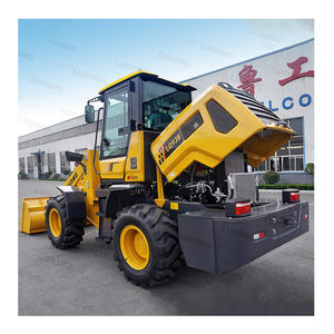 LUGONG LG938 Mini chargeuse sur pneus de type compact hydraulique personnalisée de 2 tonnes avec 4WD - Product Image 3