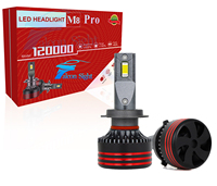 Phares LED de voiture Falconsight FCC M8pro 20000lm à faisceau haut et bas H4 H1 H3 6000k 9005 9012 130W Super Lumineux – Meilleur Prix