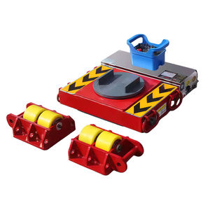 Ağır hizmet tipi elektrikli tank taşıma aracı, silindir tipi kargo paletleri ve endüstriyel uzaktan kumanda sistemi ile donatılmıştır. - Product Image 4