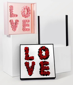 Romantische Valentinstag praktische Geburtstags geschenk Blumen kasten Spiegel Liebe Rose Geschenk box Florist liefert Lieferungen - Product Image 4
