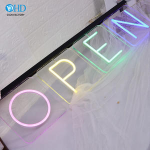 ป้าย<span class=keywords><strong>ไฟ</strong></span><span class=keywords><strong>นีออน</strong></span>แบบกำหนดเอง ระบบ<span class=keywords><strong>ราง</strong></span>เลื่อนปรับได้ ตัวอักษร<span class=keywords><strong>นีออน</strong></span>เฟล็กซ์แบบ LED สำหรับร้านค้าปลีก บาร์ ร้านเสริมสวย - Product Image 4