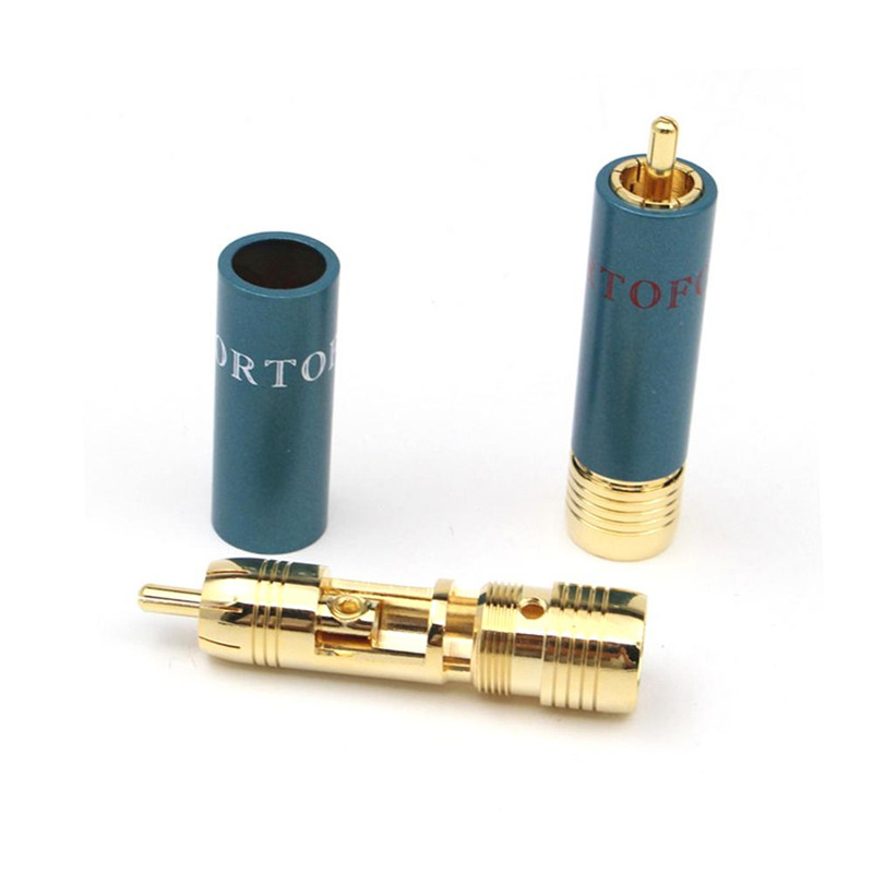 Hi-end Ortofon Reference 8NX Gold Soldering RCA Plug