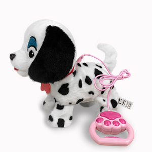 Hot bán điều khiển từ xa sang trọng con chó con chó con thực tế đi bộ sủa đuôi vẫy đầu gật đầu chức năng món quà thú nhồi bông đồ chơi - Product Image 1