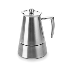 Macchina per Espresso Manuale Hyperlux in Acciaio Inox, Capacità 12 Tazze - Product Image 1