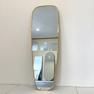 Stand luci camera bambini semplici trucco lungo <span class=keywords><strong>per</strong></span> bambini che ruota a figura intera specchio moderno camera da letto disegni specchio vestizione - Product Image 3