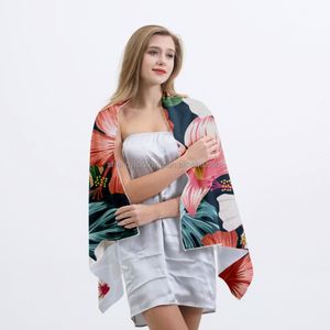 Serviette de plage en microfibre fine, jetable, imprimée, à séchage rapide, avec logo personnalisé pour femmes - Product Image 5