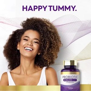 OEM Logo personalizzato integratore probiotico 50 miliardi + prebiotici 60 capsule vegane per adulti assistenza sanitaria intestinale - Product Image 3