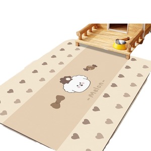Haustier-Bodenmatte Wasserdicht Urinbeständig Rutschfeste Hundematte Welpen-Katzen-Teppich Leicht zu Reinigen Cartoon-Animations-Design - Product Image 5